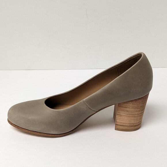 Fortress Of Inca Penelope Block Heel Pumps, Stone, EU 37 (US 7 M) - Picture 4 of 6